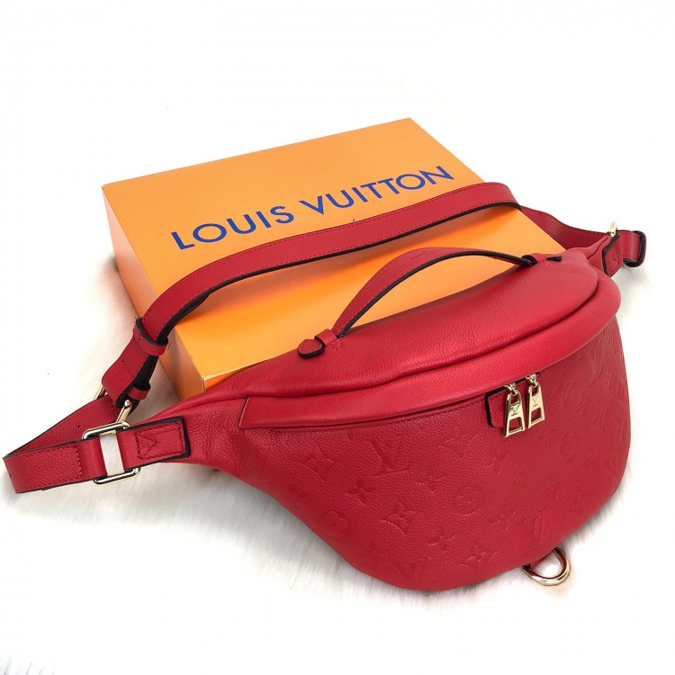 LOUİS VUİTTON BUMBAG EMPREİNTE KIRMIZI